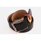 The Jackie Black Leather Belt