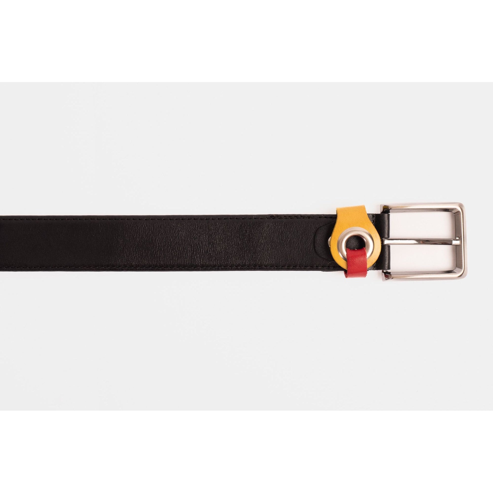 The Jackie Black Leather Belt