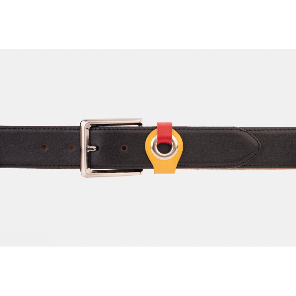 The Jackie Black Leather Belt