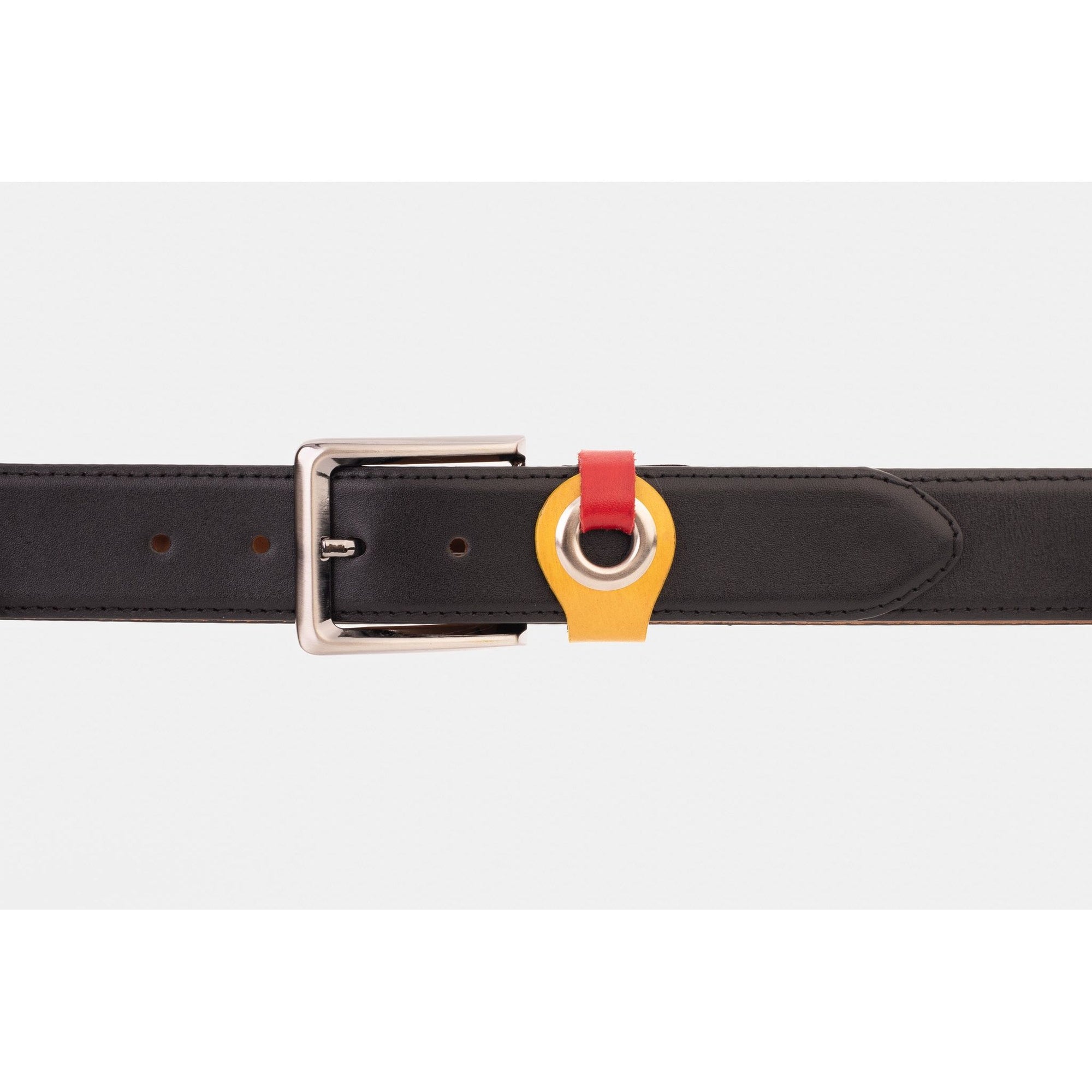The Jackie Black Leather Belt