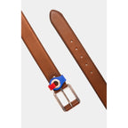The Jackie Tan Leather Belt