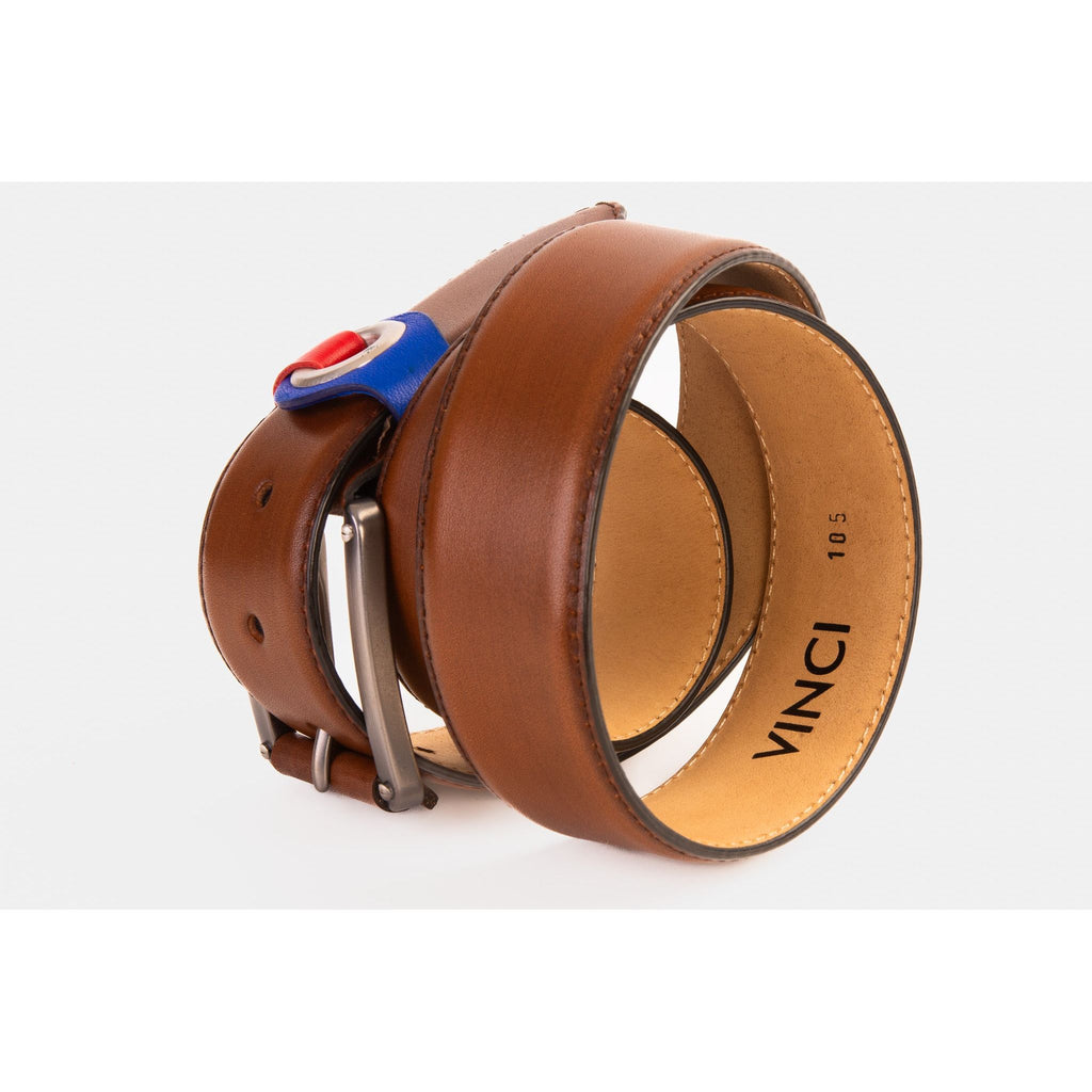 The Jackie Tan Leather Belt
