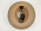 Men's Summer Spring Braid Straw style Hat by BRUNO CAPELO JULIAN Taupe