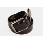 The Modica Black Patent Leather Belt