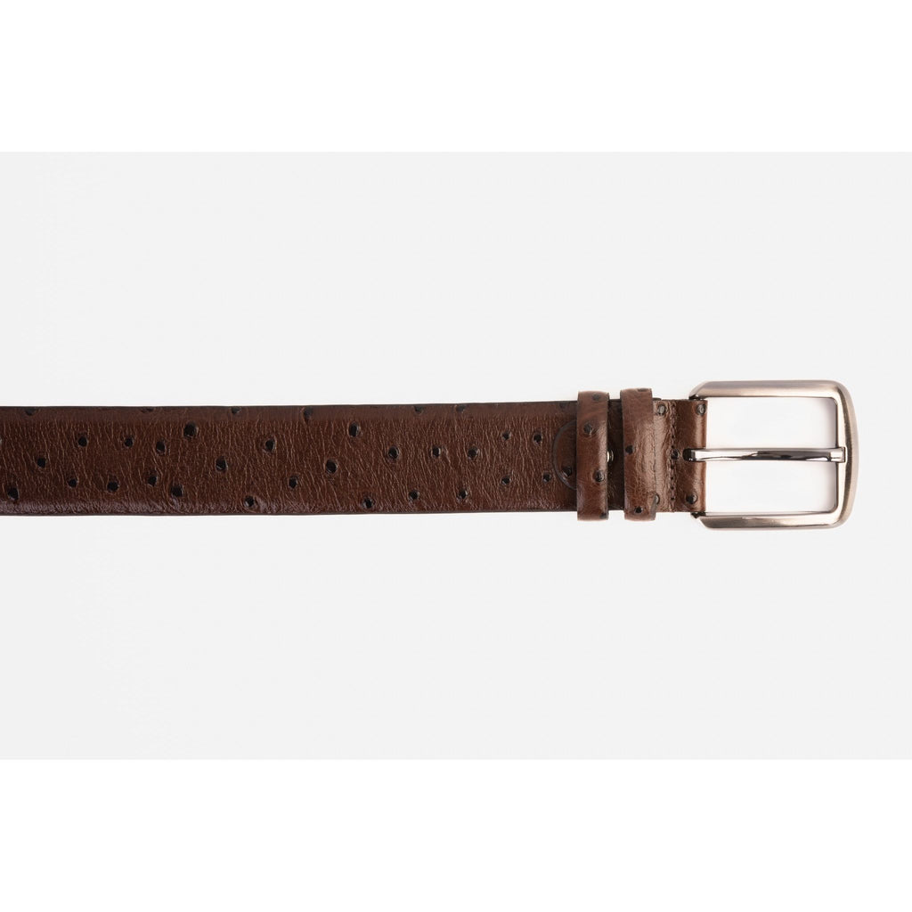 The Monterrey Brown Leather Belt