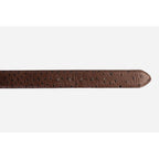 The Monterrey Brown Leather Belt