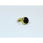 Cufflinks By La Madre From Turkey Solid Stainless Steel LA-10 Black/Gold