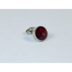 Cufflinks By La Madre From Turkey Solid Stainless Steel LA-12 Burgundy