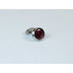 Cufflinks By La Madre From Turkey Solid Stainless Steel LA-13 Burgundy