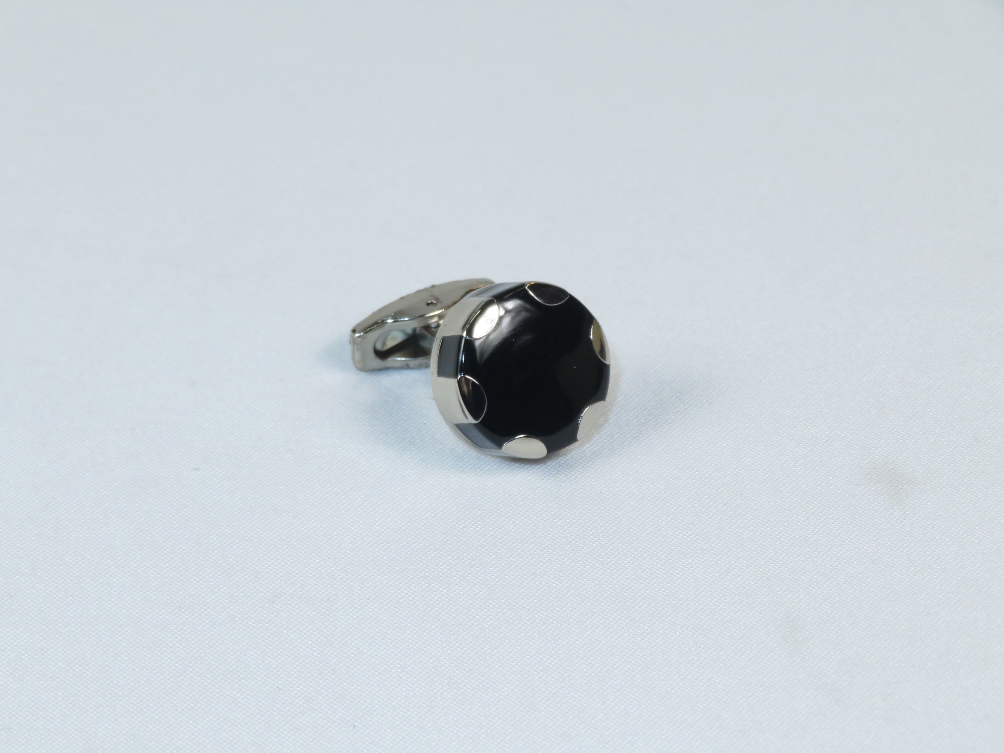 Cufflinks By La Madre From Turkey Solid Stainless Steel LA-15 Black