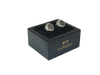 Cufflinks By La Madre From Turkey Solid Stainless Steel LA-16 Silver