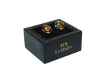 Cufflinks By La Madre From Turkey Solid Stainless Steel LA-6 Rose Gold