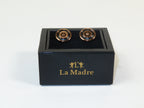 Cufflinks By La Madre From Turkey Solid Stainless Steel LA-6 Rose Gold