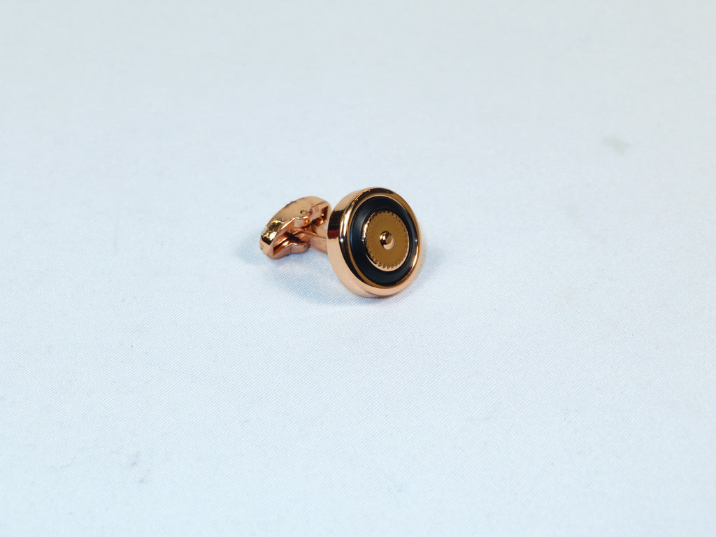 Cufflinks By La Madre From Turkey Solid Stainless Steel LA-6 Rose Gold