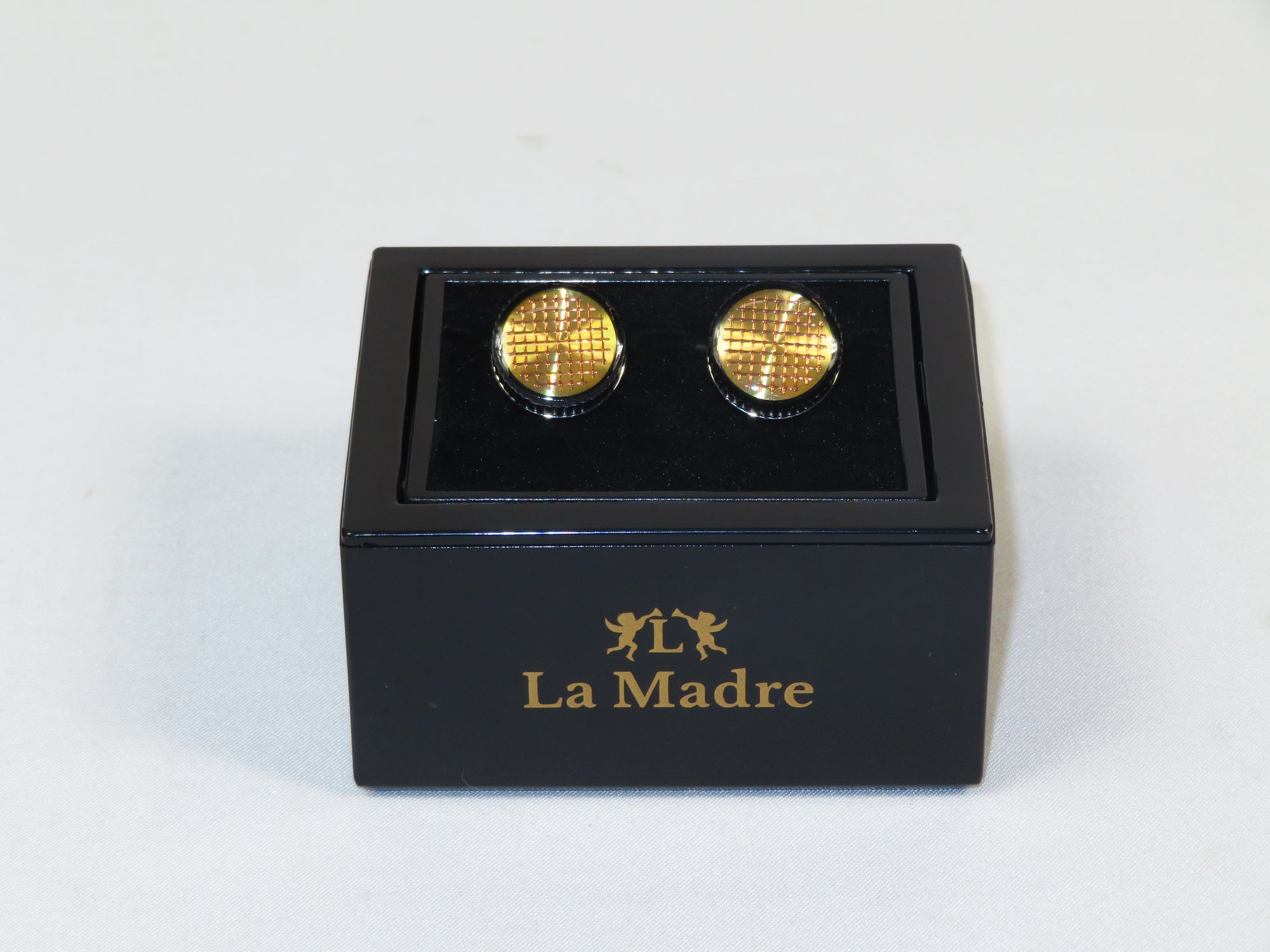 Cufflinks By La Madre From Turkey Solid Stainless Steel LA-8 Rose Gold