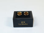 Cufflinks By La Madre From Turkey Solid Stainless Steel LA-4 Rose Gold