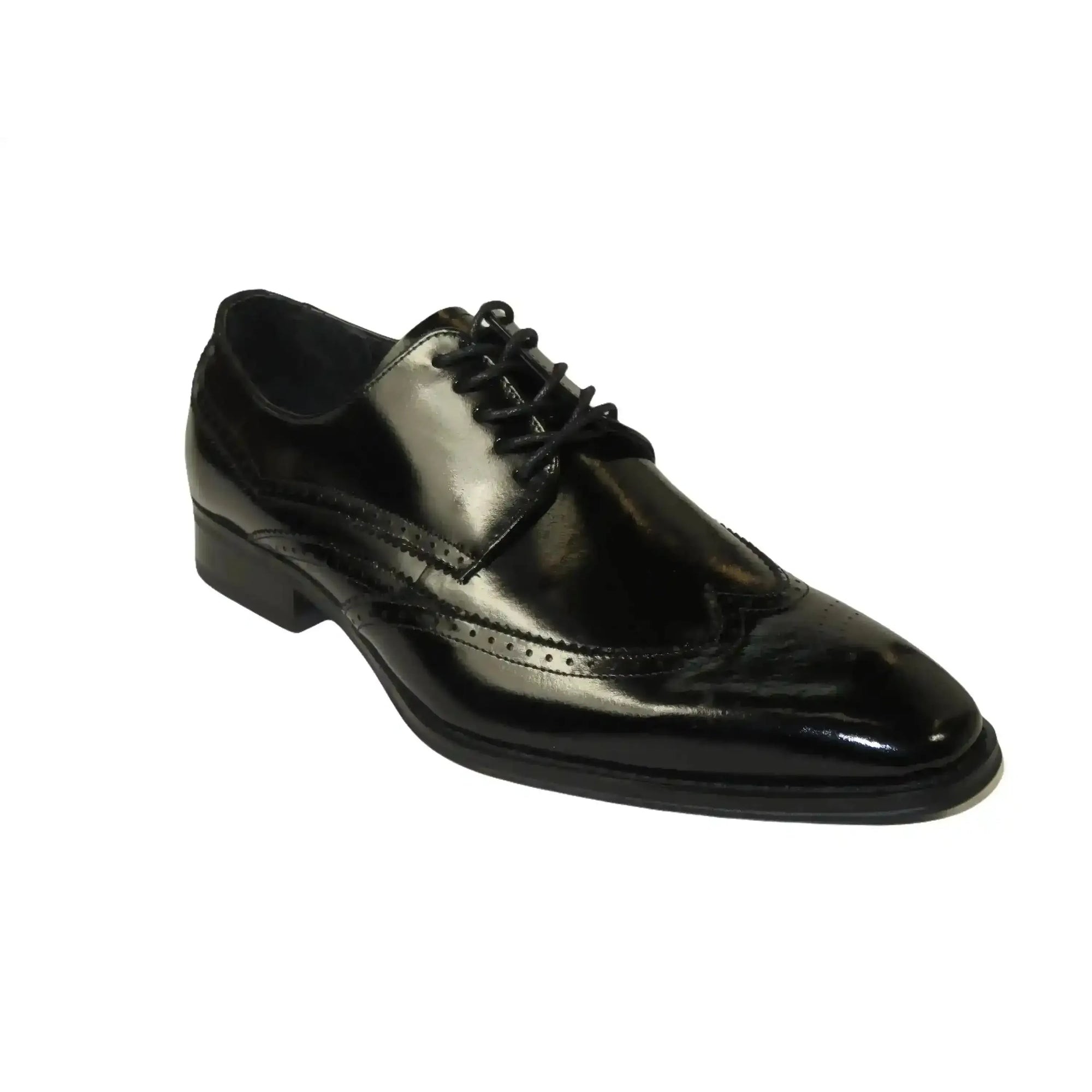 Men's Giovanni Shoes High Quality Leather Wing Tip Derby LINCOLN Black J.Valintin Men's Wear Legend Men's Giovanni Shoes High Quality Leather Wing Tip Derby LINCOLN Black J.Valintin Men's Wear Legend