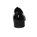 Men's Giovanni Shoes High Quality Leather Wing Tip Derby LINCOLN Black