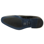 Men's Giovanni Shoes High Quality Leather Wing Tip Derby LINCOLN Black