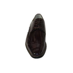 Men's Giovanni Shoes High Quality Leather Wing Tip Derby LINCOLN Burgundy
