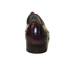 Men's Giovanni Shoes High Quality Leather Wing Tip Derby LINCOLN Burgundy