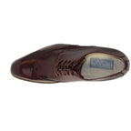 Men's Giovanni Shoes High Quality Leather Wing Tip Derby LINCOLN Burgundy