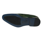 Men's Giovanni Shoes High Quality Leather Wing Tip Derby LINCOLN Green