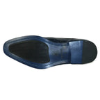 Men's Giovanni Shoes High Quality Leather Wing Tip Derby LINCOLN Navy