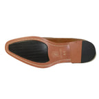 Men's Giovanni Shoes High Quality Leather Wing Tip Derby LINCOLN Tan