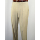 Mens Three Piece Suit Vested VITALI Soft Fabric With Sheen M3090 Shell Beige 3pc