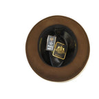 Bruno Capelo Hat Australian Wool Crushable Fedora Manhattan MA502 Brown