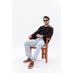 The Matera Suede Brown Leather Men Jacket