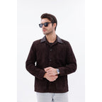 The Matera Suede Brown Leather Men Jacket