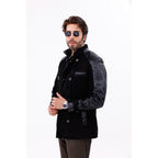 The Ravello Black Snake Leather Men Jacket