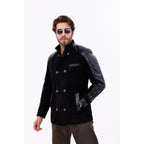 The Ravello Black Snake Leather Men Jacket