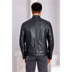 The Argento Black Leather Jacket