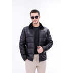 Vinci The Valtina Black Shearling Men Jacket