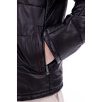 Vinci The Valtina Black Shearling Men Jacket