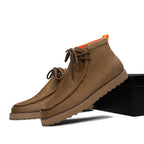 Men's TAYNO Wallabee Style Chukka Boots Soft Micro Suede MOJAVE S Sand