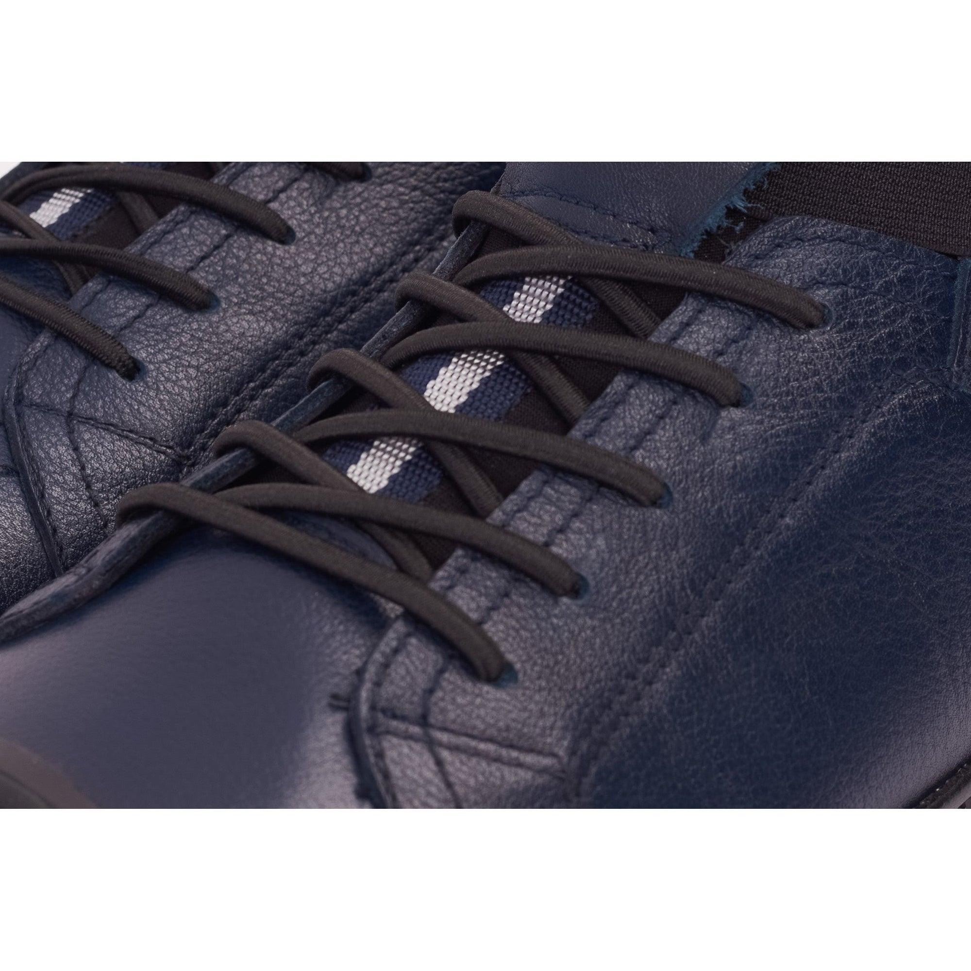 The Mumbai Navy Blue Leather Men Sneaker Final Sale!
