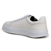 Matteo Black Belvedere Shoes Sneaker Deerskin Leather Milk