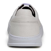 Matteo Black Belvedere Shoes Sneaker Deerskin Leather Milk