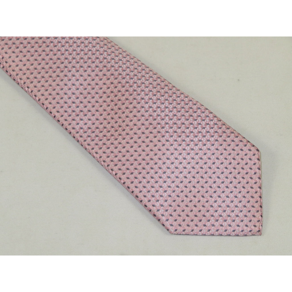 Men's Michael Kors Tie Classic Woven Silky Feel #MK-2 Pink