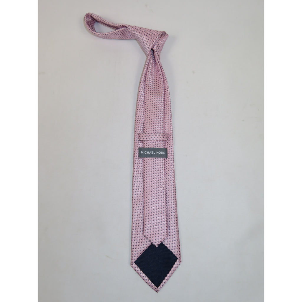 Men's Michael Kors Tie Classic Woven Silky Feel #MK-2 Pink