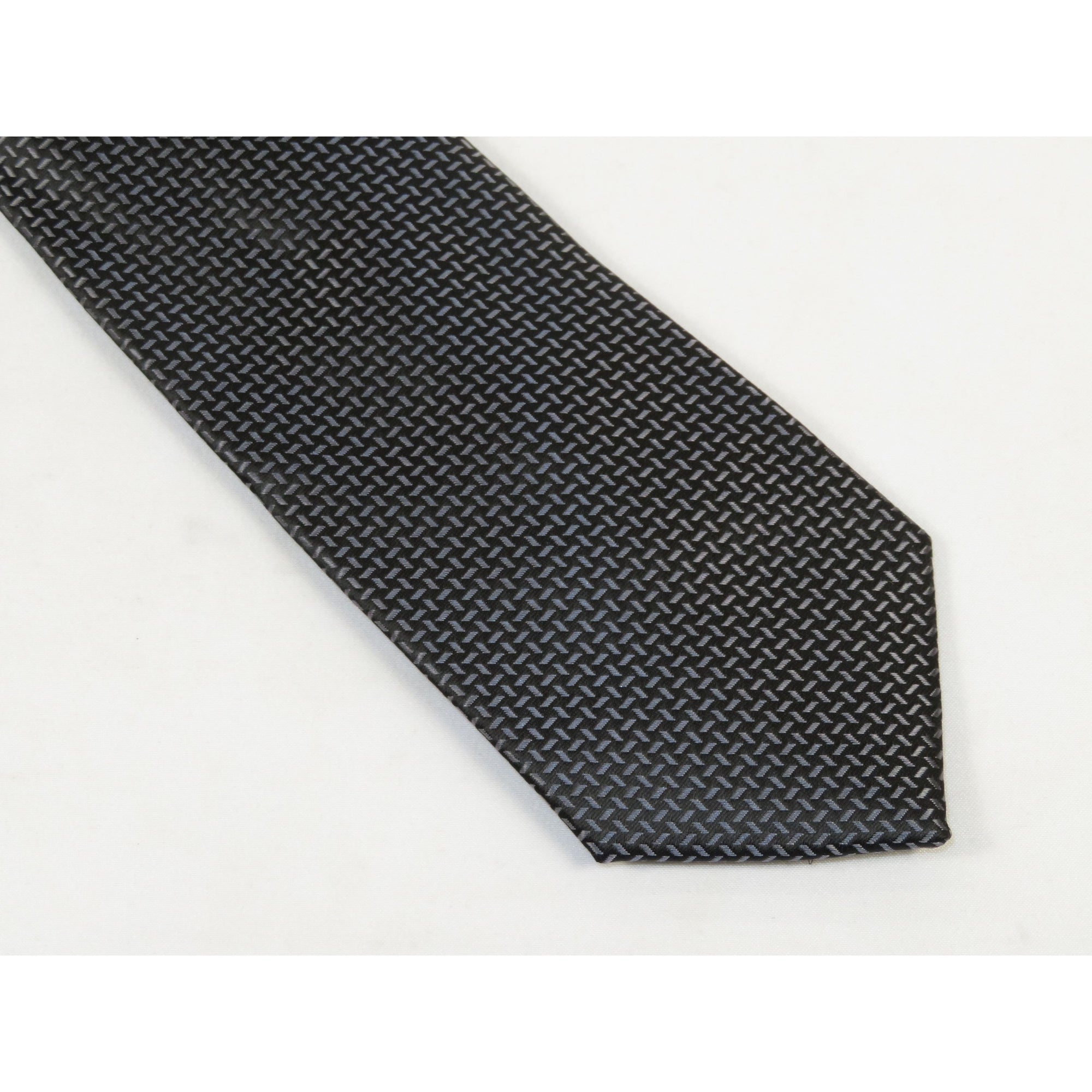 Men's Michael Kors Tie Classic Woven Silky Feel #MK-5 Black Gray