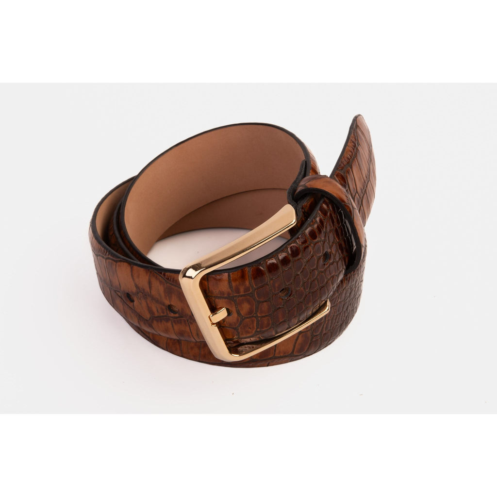 The Monaco Brown Leather Belt