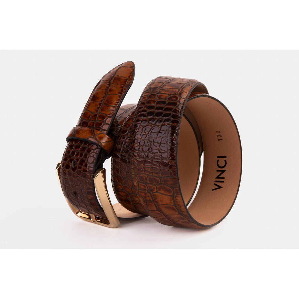The Monaco Brown Leather Belt