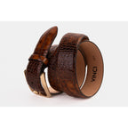 The Monaco Brown Leather Belt