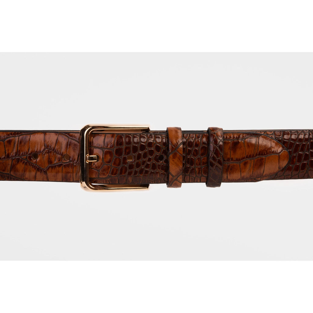 The Monaco Brown Leather Belt