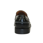 Men's Shoes STEVE MADDEN Leather Upper Penny Slip on Natan Black